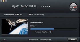 Turbo.264 HD 1.1 : Program window