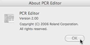 PCR Editor 2.0 : Main window
