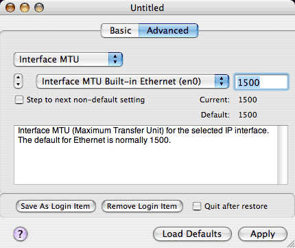 IPNetTunerX 1.6 : User Interface