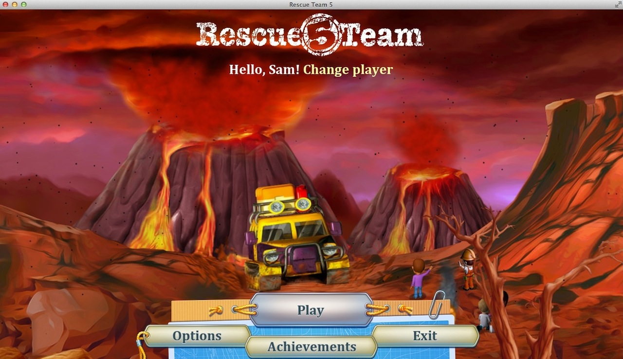 Rescue Team 5 2.0 : Main Menu