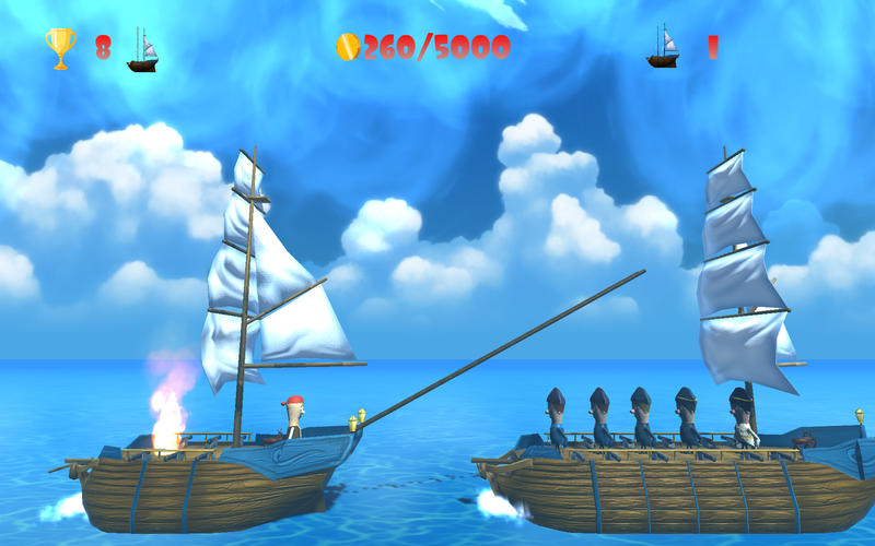Pirate Ship Robbery 3D 1.0 : Main Window