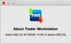 Trader Workstation 952.0 : About