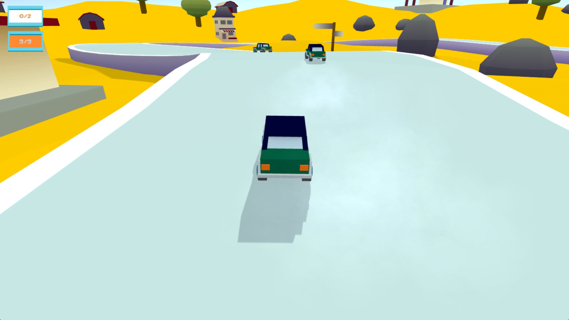 Mini Cars Racing 3D : Gameplay Window