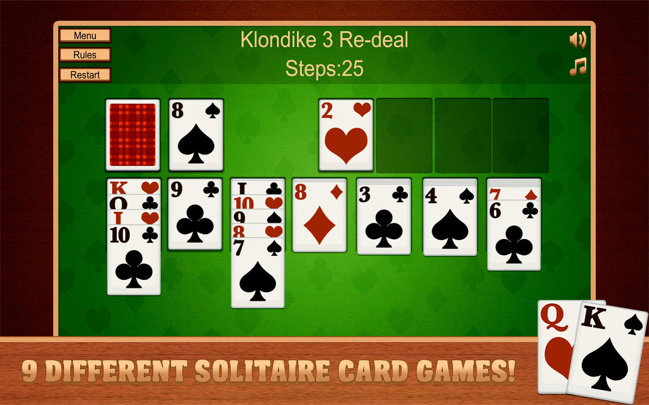 Solitaire Pack - Play Patience 2.0 : Main Window