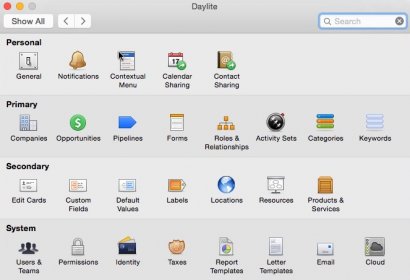 daylite 6 synch tasks reminders mac
