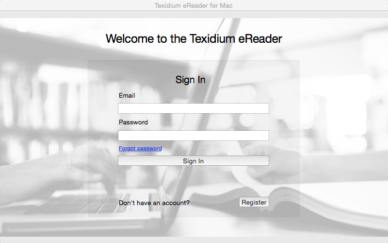 Texidium 1.5 : Main window