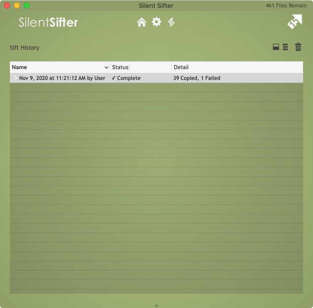 Silent Sifter