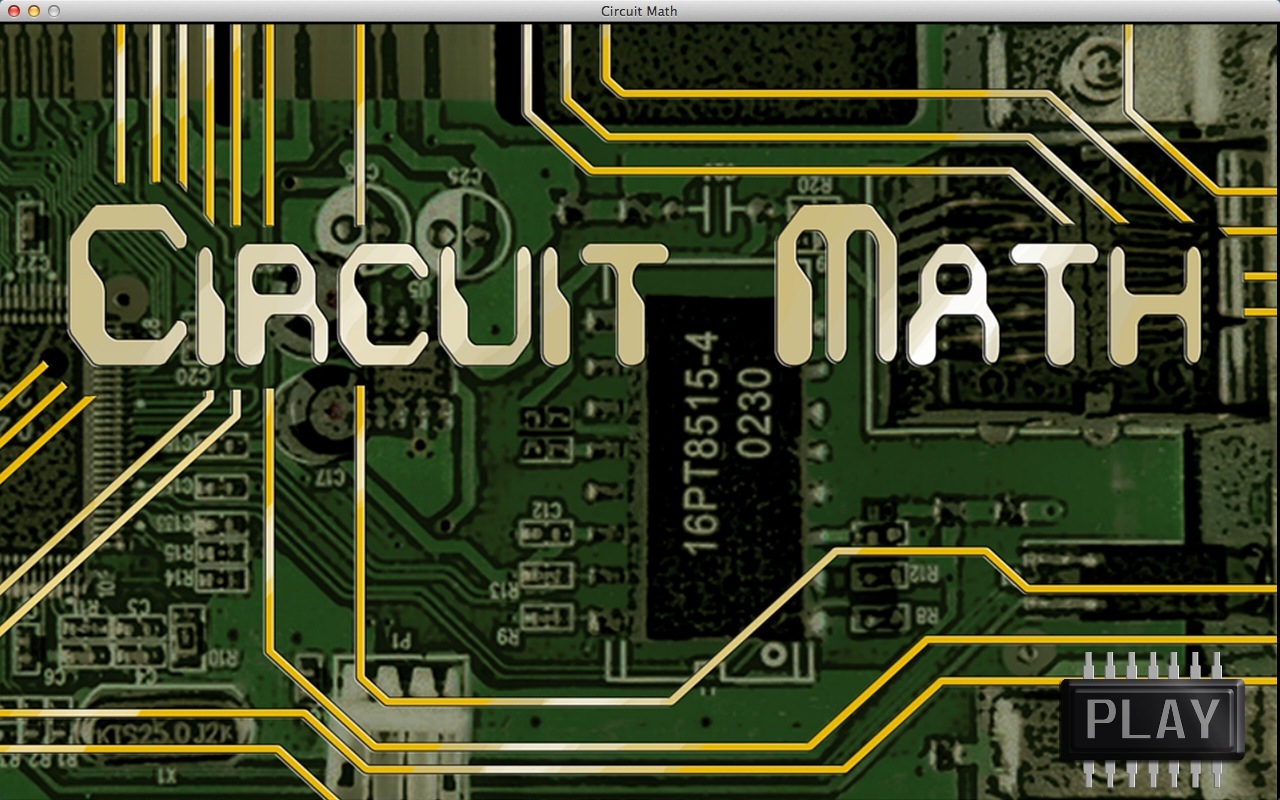 Circuit Math 1.0 : Main Menu