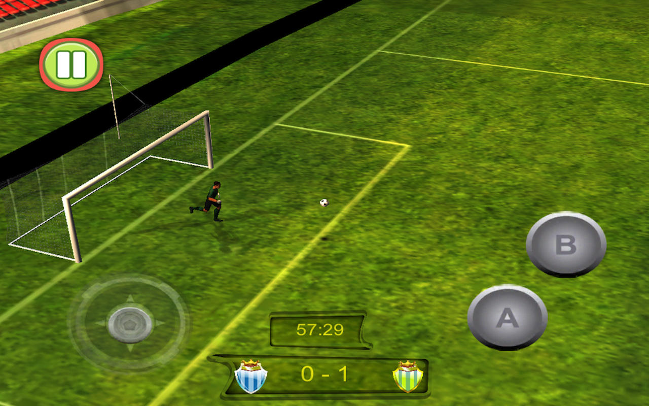 Football Soccer Real Game 3D 2014 1.0 : Main Window
