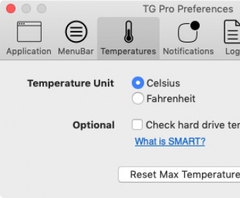 Temperatures Preferences 