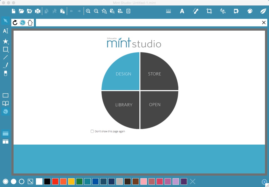 Mint Studio 1.3 : Main window