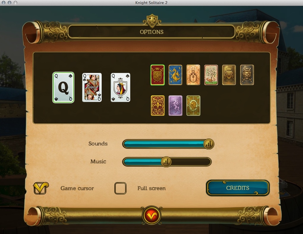 Knight Solitaire 2 1.0 : Game Options