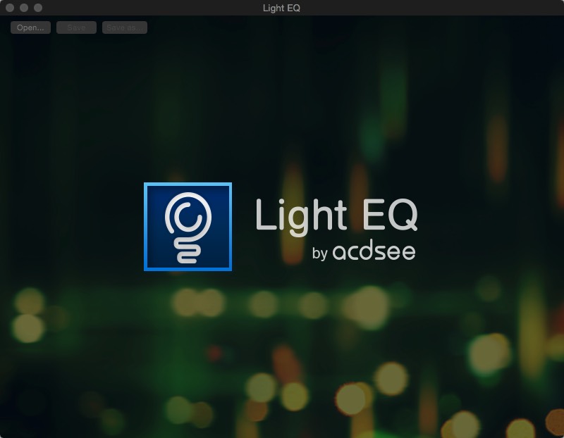 Light EQ 1.1 : Main window