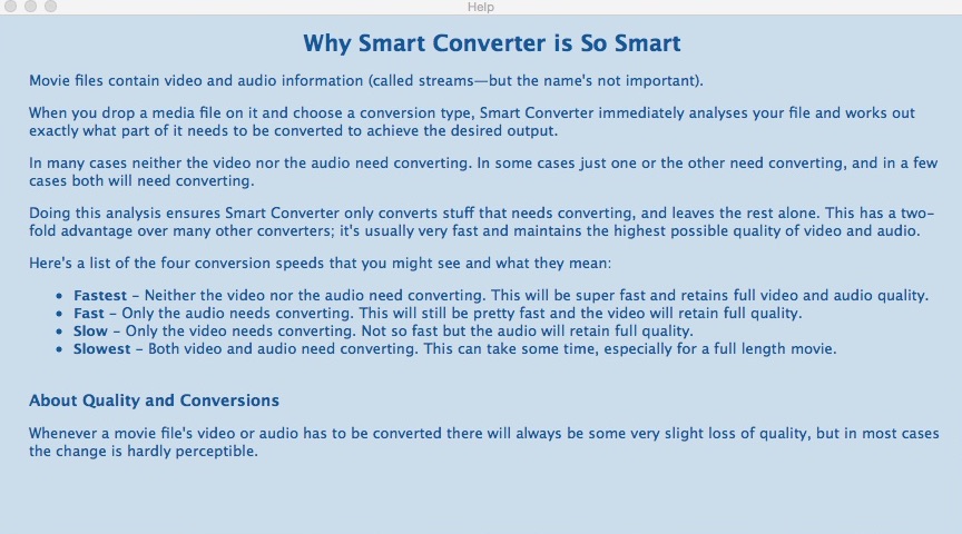Smart Converter 2.2 : Help Guide