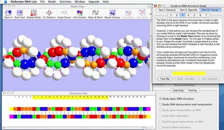 OnScreen DNA Lite™ 1.0 : Main window