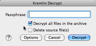 Kremlin Decrypt 0.1 : General View