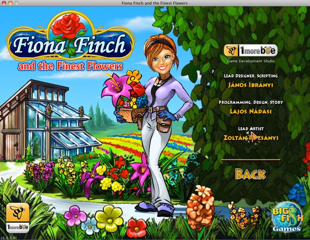 Fiona Finch and the Finest Flowers : Credits