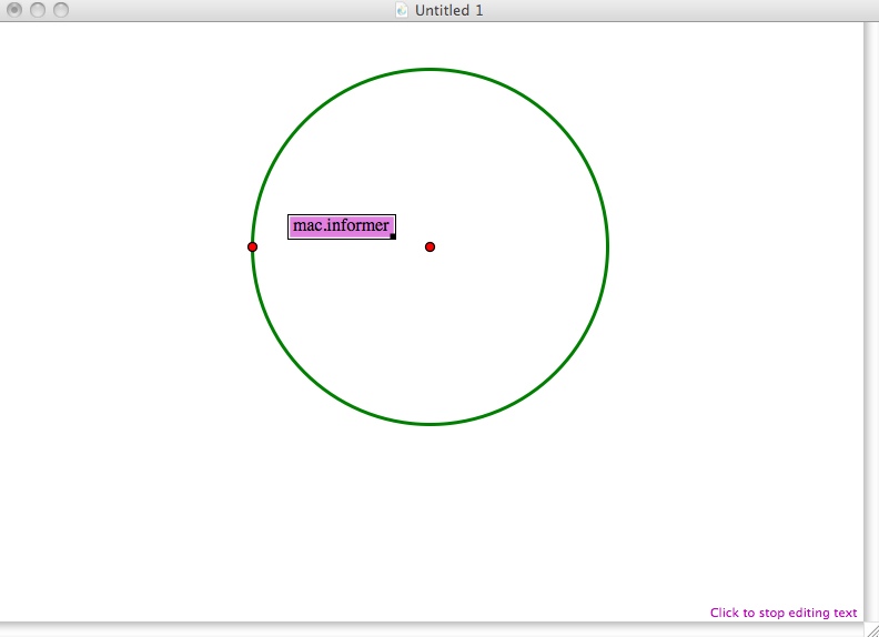 Geometer's Sketchpad 5 5.0 : Main window
