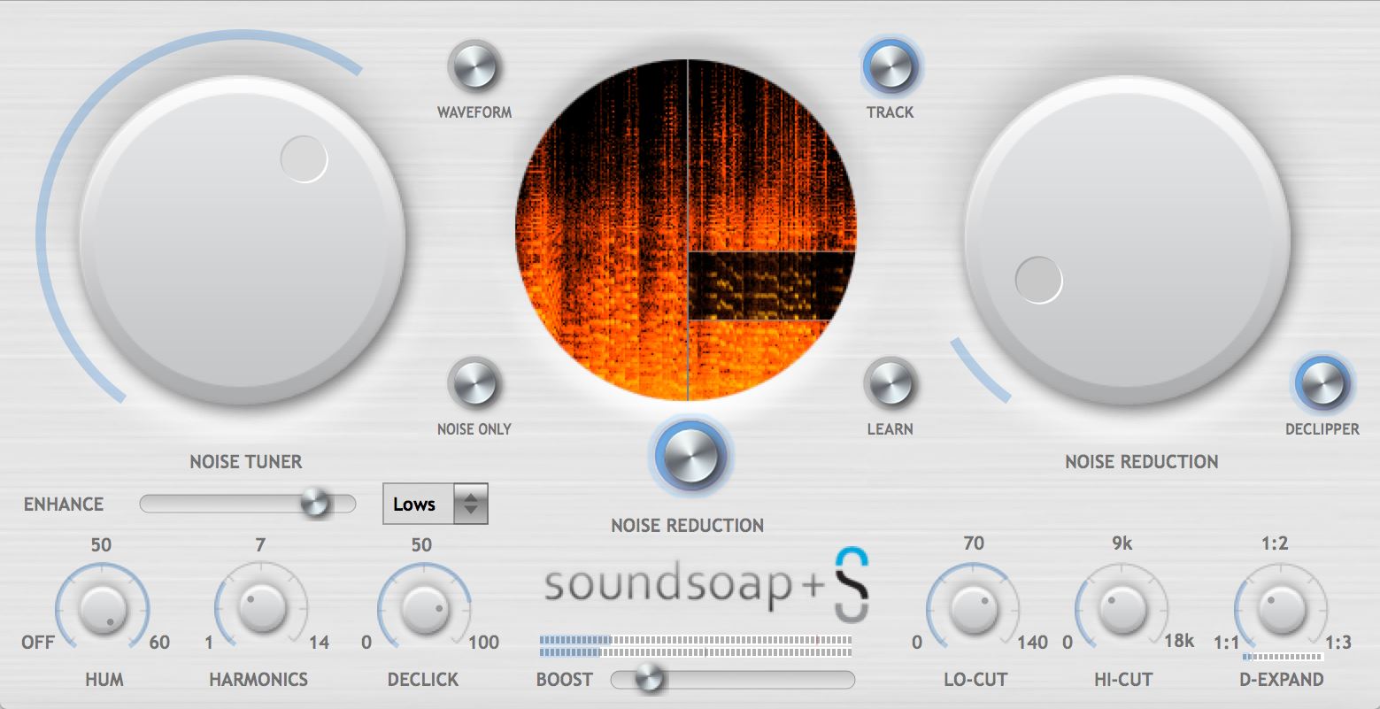 SoundSoap+ 5.0 : Main window