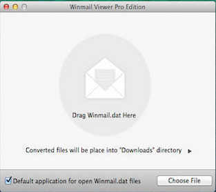 Winmail.dat Viewer Pro Edition 1.1 : Main Window