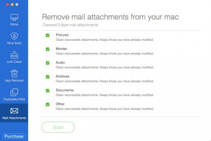 Mail Attachments Options