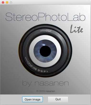 StereoPhotoLab Lite 1.0 : Main Window