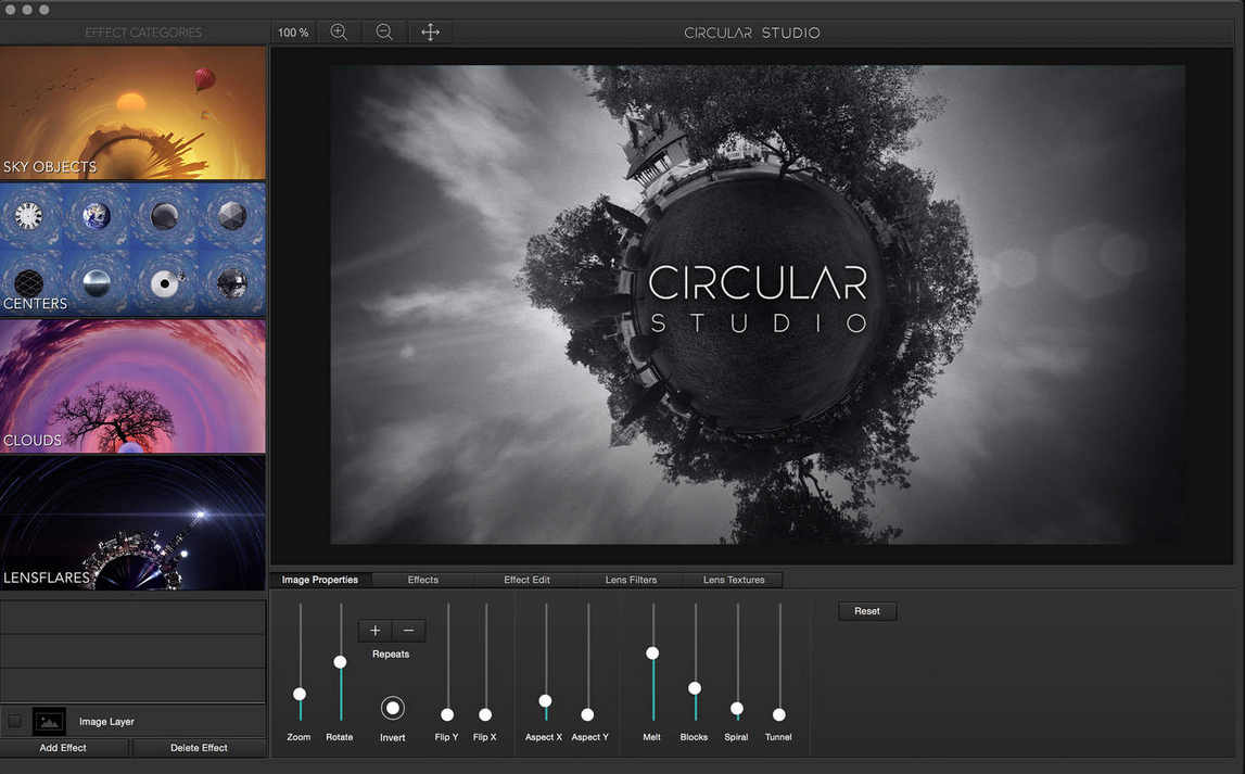 Circular Studio 1.3 : Main Window