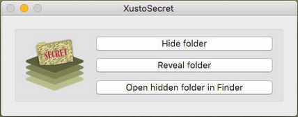 XustoSecret 1.0 : Main Window