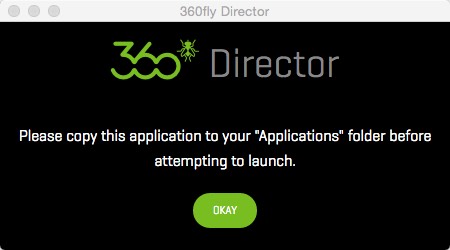 360fly Director 1.3 : Main Window