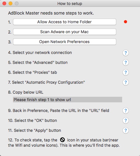 AdBlock Master 1.0 : How To Setup