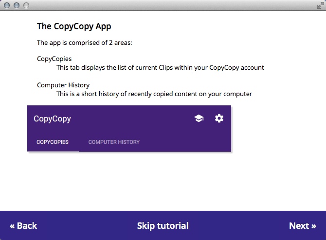 CopyCopy 1.9 : Checking Tutorial