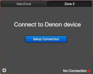 Control for Denon 1.1 : Main Window