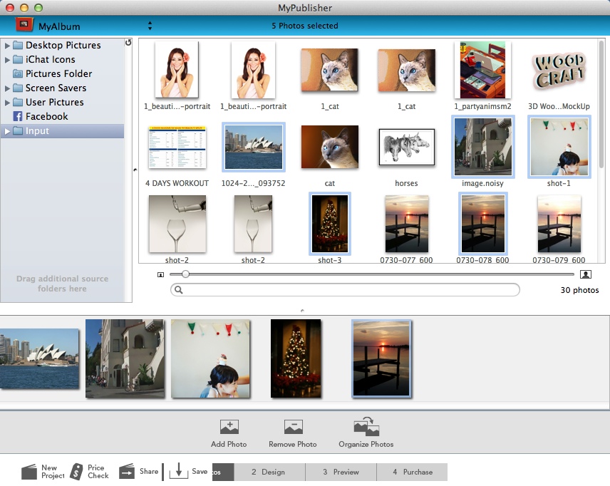 MyPublisher : Importing Images