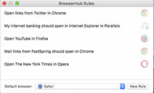 BrowserHub 1.1 : Main Window
