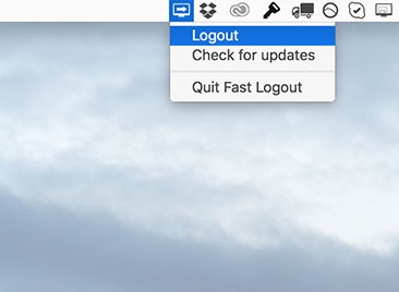 Fast Logout 1.0 : Main window