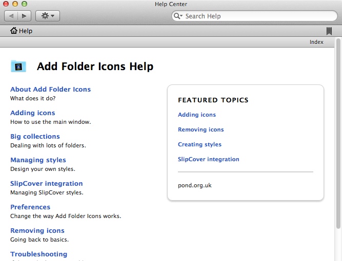 Add Folder Icons 3.0 : Help Guide