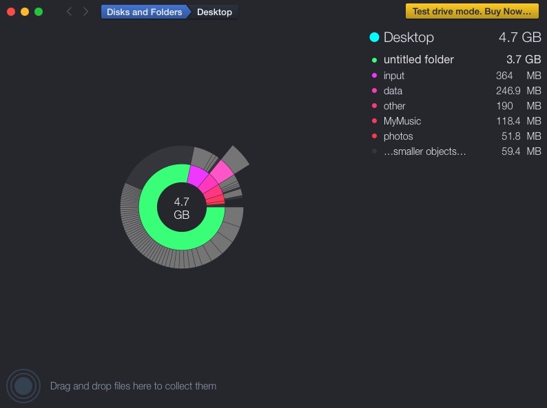 DaisyDisk 4.2 : Checking Scan Results