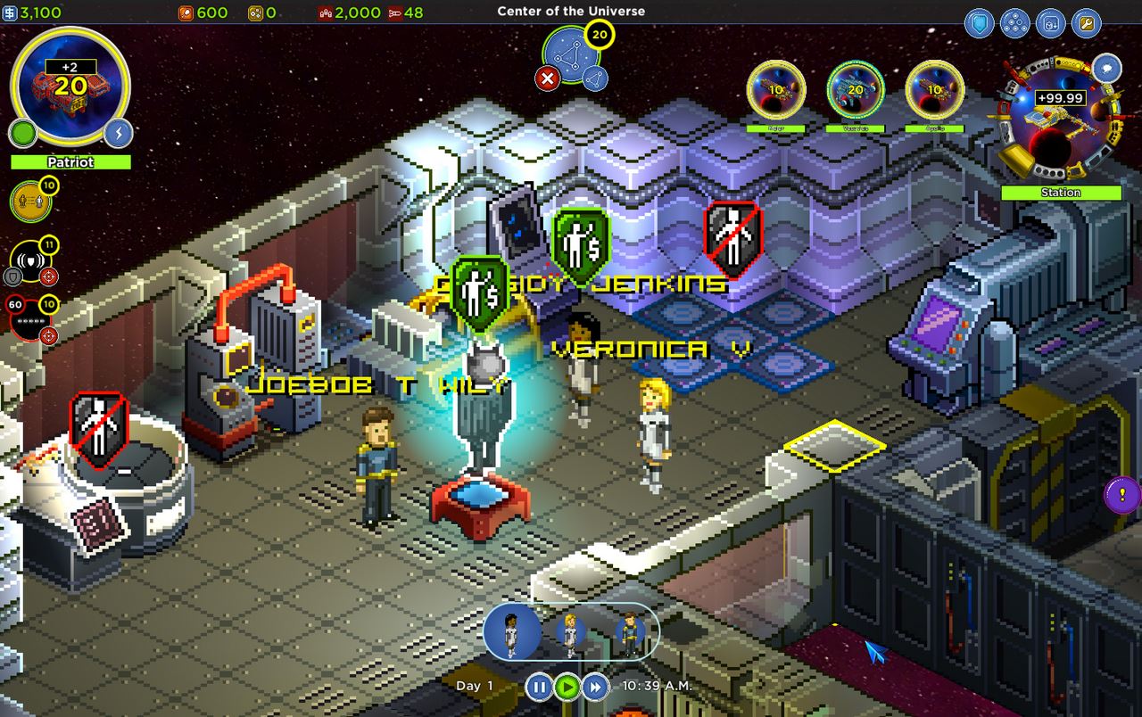Star Command Galaxies 8.2 : Game Window