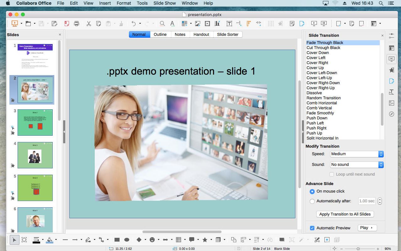 CollaboraOffice 5.0 : Main Window