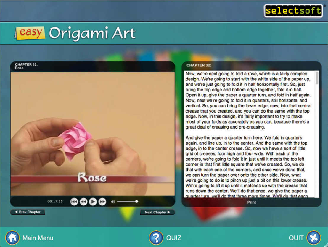 Easy Origami Art 1.0 : Main Window