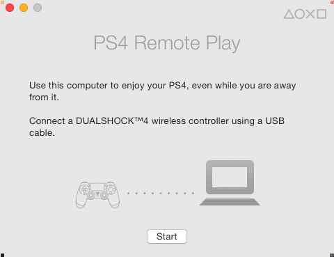 RemotePlay 1.0 : Main Window