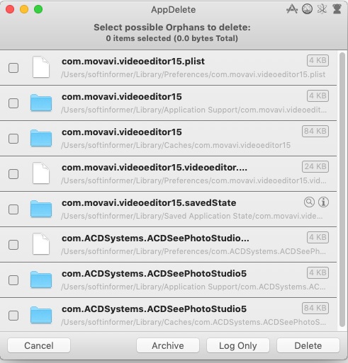 App Delete 4.3 : Delete Orphans