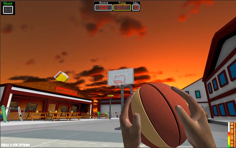 Real Basketball 1.0 : Main window