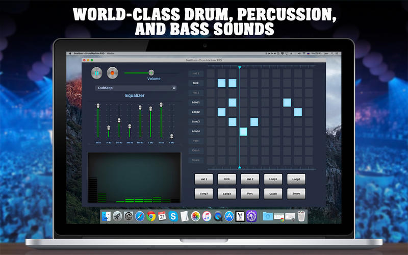 BeatBoss - Drum Machine PRO 2.0 : Main window