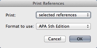Bookends 12.7 : Configuring Printing Settings