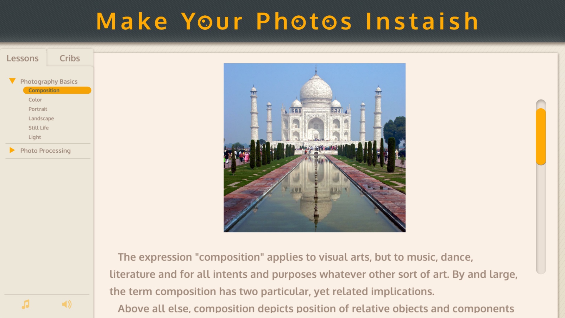 Make Your Photos Instaish 1.0 : Studying Lesson