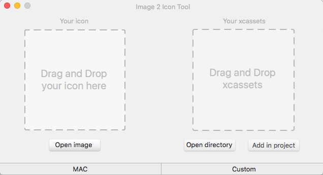 Image 2 Icon Tool 1.0 : Main Window