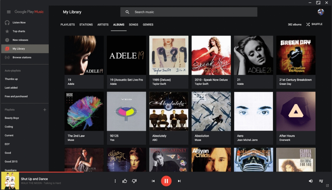 Google Play Music Desktop Player 3.2 : Player