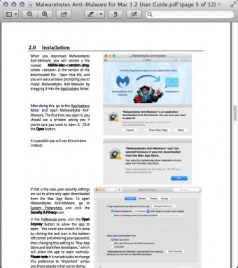 malwarebytes for mac user guide: html | pdf