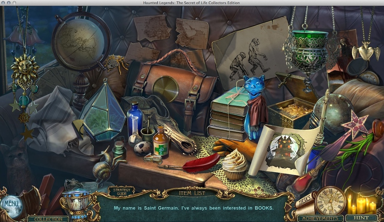 Haunted Legends: The Secret of Life Collector's Edition 2.0 : Completing Hidden Object Mini-Game